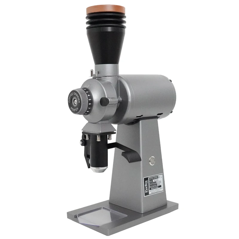 Coffee Equipment And Tools - 調整可能な電動エスプレッソコーヒーグラインダー業務用機器90mmバリミルカフェ豆挽き器