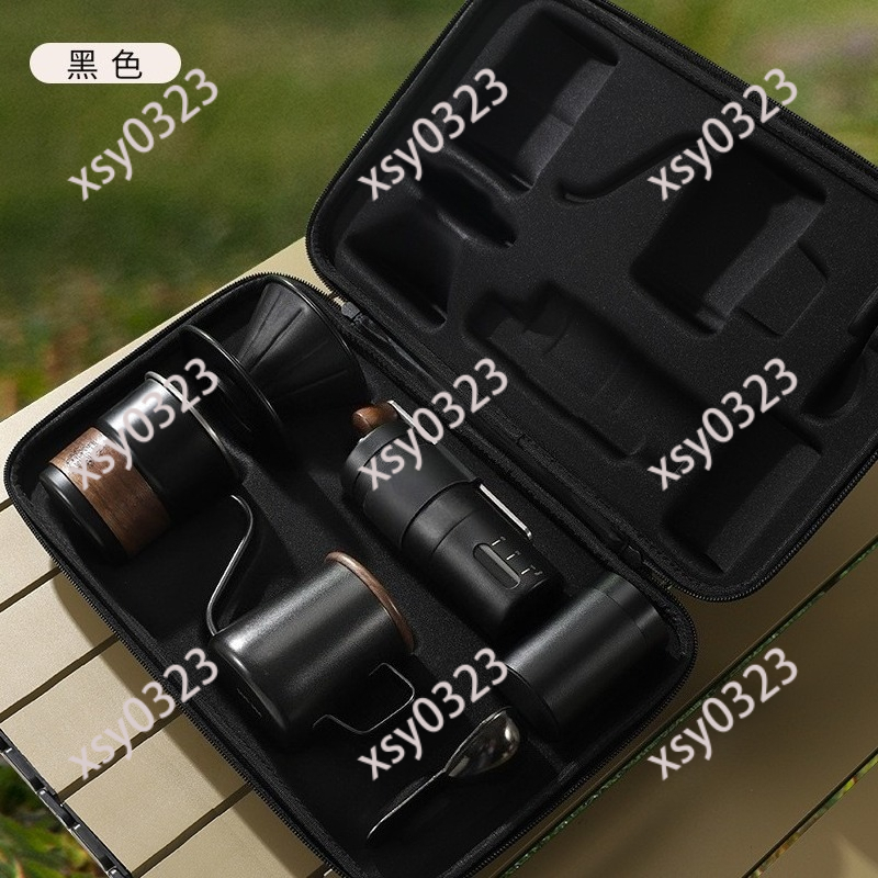 Coffee Equipment And Tools - ポータブルコーヒーメーカーセット、アウトドア旅行キャンプ用コーヒー器具、ミニハンドドリップコーヒーツールキット