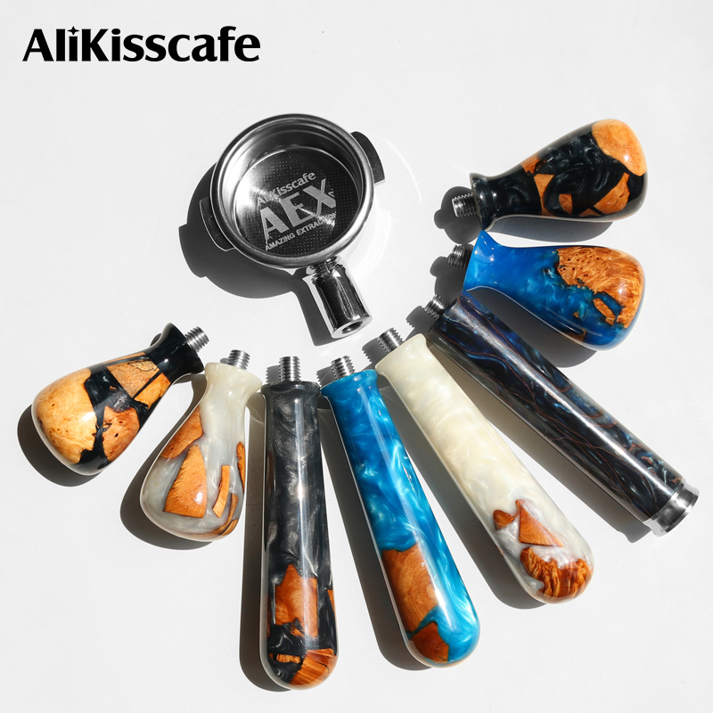 Coffee Equipment Accessories - M10コーヒーポルタフィルターハンドル、樹脂製改造ハンドル、デロンギ・ブレヴィルエスプレッソメーカー用ポルタフィルター交換部品、バリスタアクセサリー