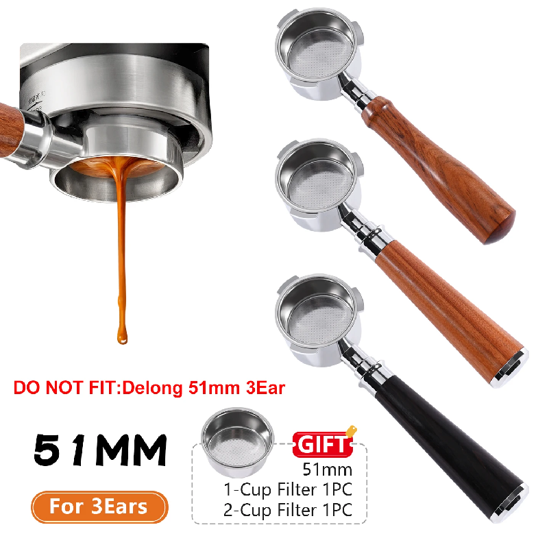 Coffee Equipment Accessories - コーヒー底なしポルタフィルター 51 ミリメートル Homix H11 Oster