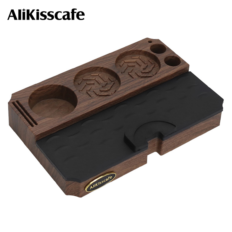 Coffee Equipment Accessories - コーヒータンピングステーションスタンドポルタフィルターホルダー 51 ミリメートル 54 ミリメートル 58