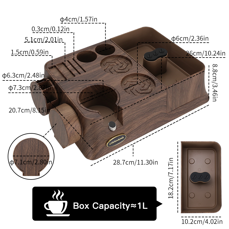 KISSHOME エスプレッソタンパーステーションノックボッ - Coffee Equipment Accessories のレビューと価格