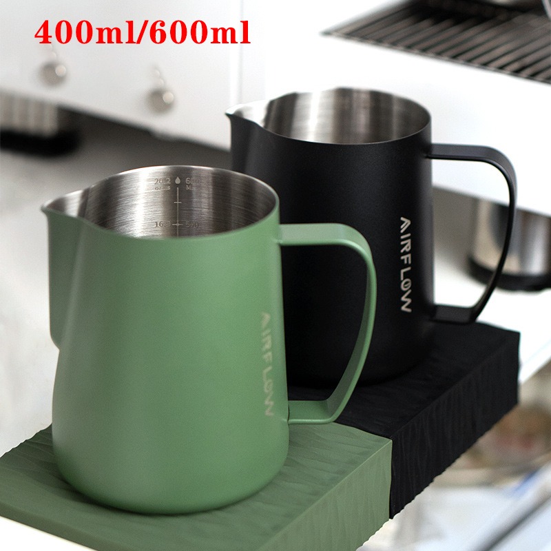 400 ミリリットル/600 ミリリットルステンレス鋼コーヒ - Milk Steaming Pitcher のレビューと価格