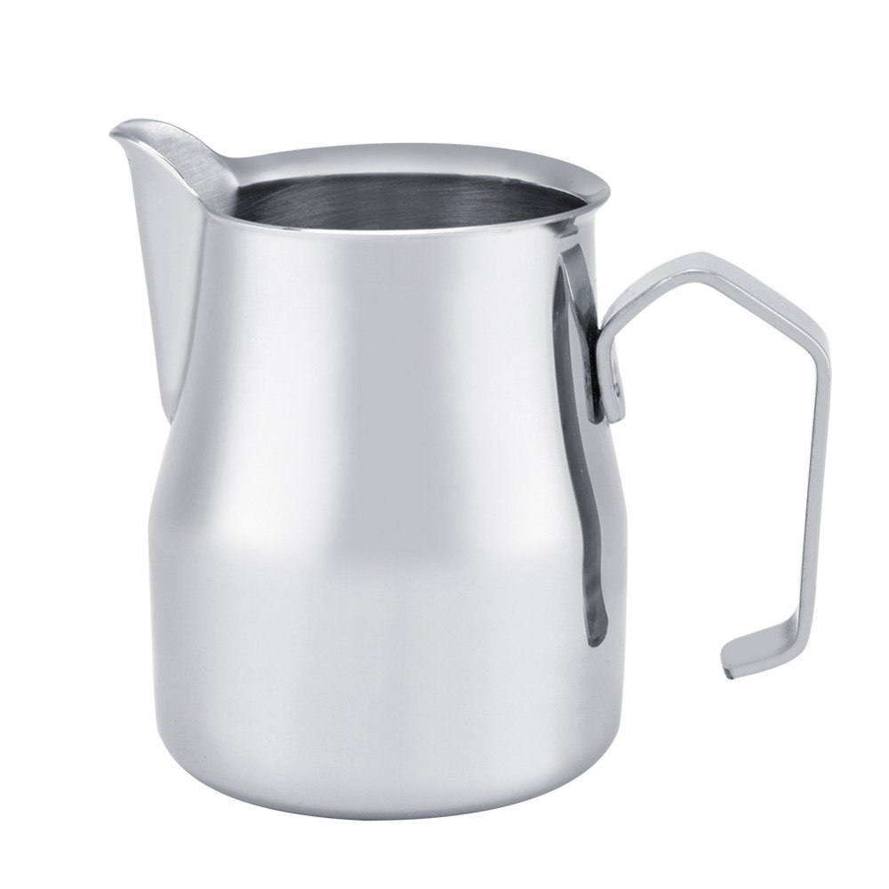 ステンレス製コーヒージャグ シルバー 750ml/25oz  - Milk Steaming Pitcher のレビューと価格