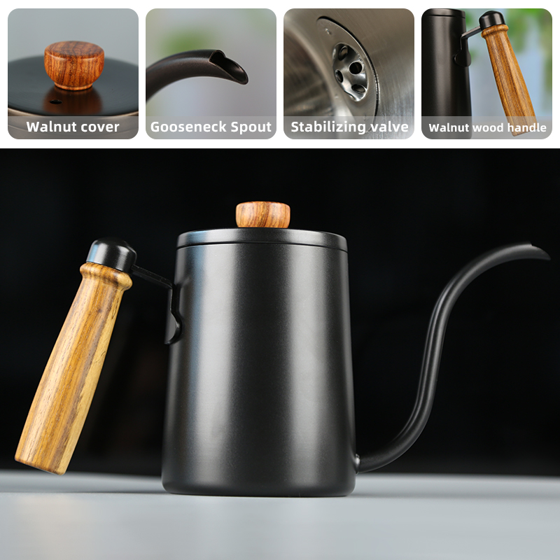 ステンレス製グースネックケトル注ぎ口、コーヒーポット、牛乳泡 - Milk Steaming Pitcher のレビューと価格