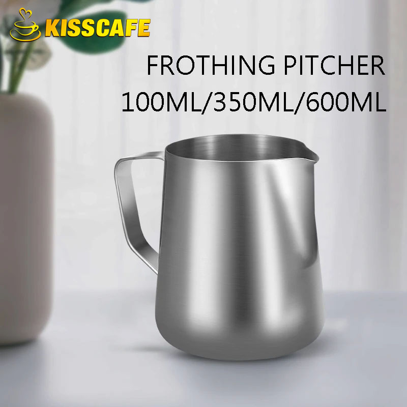 ミルク泡立て器ジャグステンレス鋼容器 100 ミリリットル  - Milk Steaming Pitcher のレビューと価格